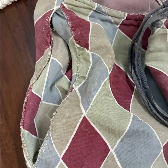 Magnolia Pearl Patchwork Pants with Red and Green Pants & Jumpsuits